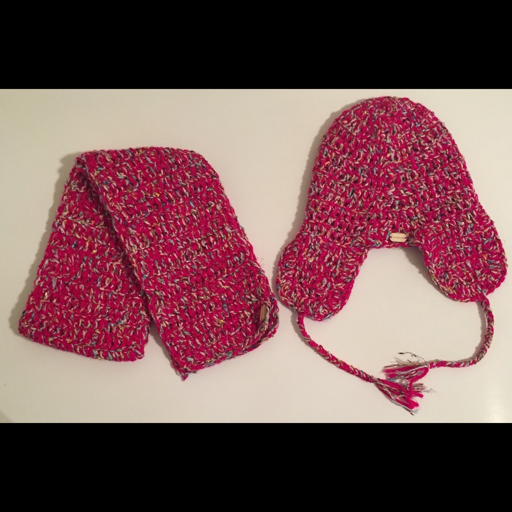 Handmade Winter Cap and Shawl set
